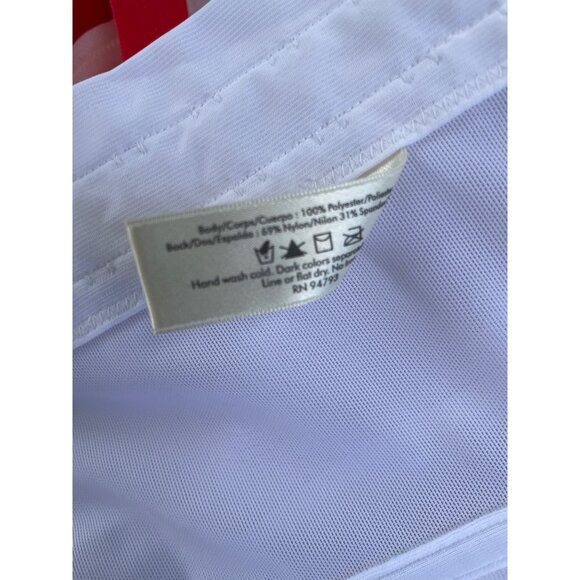 Dominique White Strapless Bustier Corset Size 36C Made In Vietnam - Picture 8 of 8